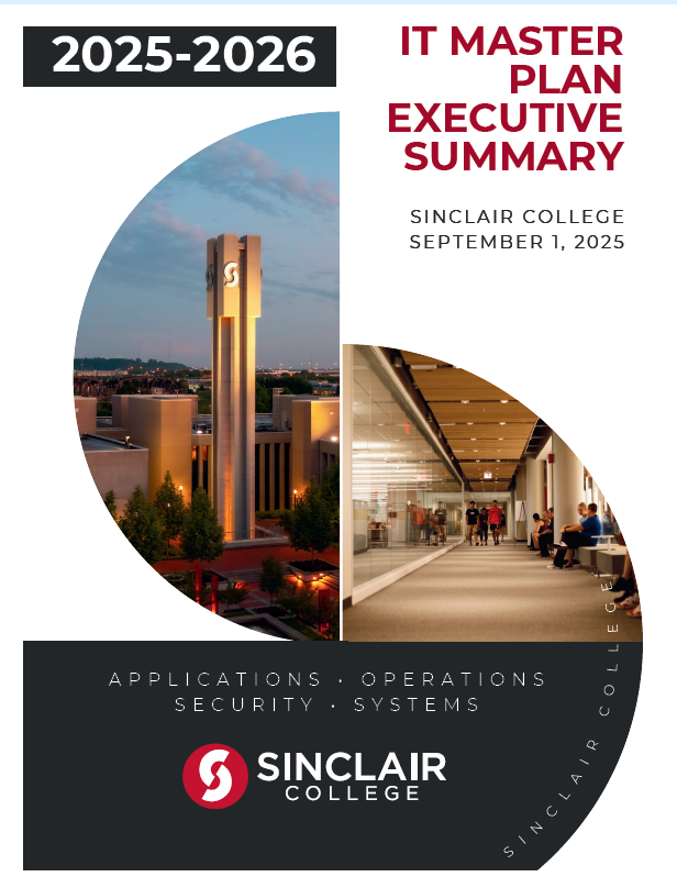 Cover of the Sinclair IT Master Plan
