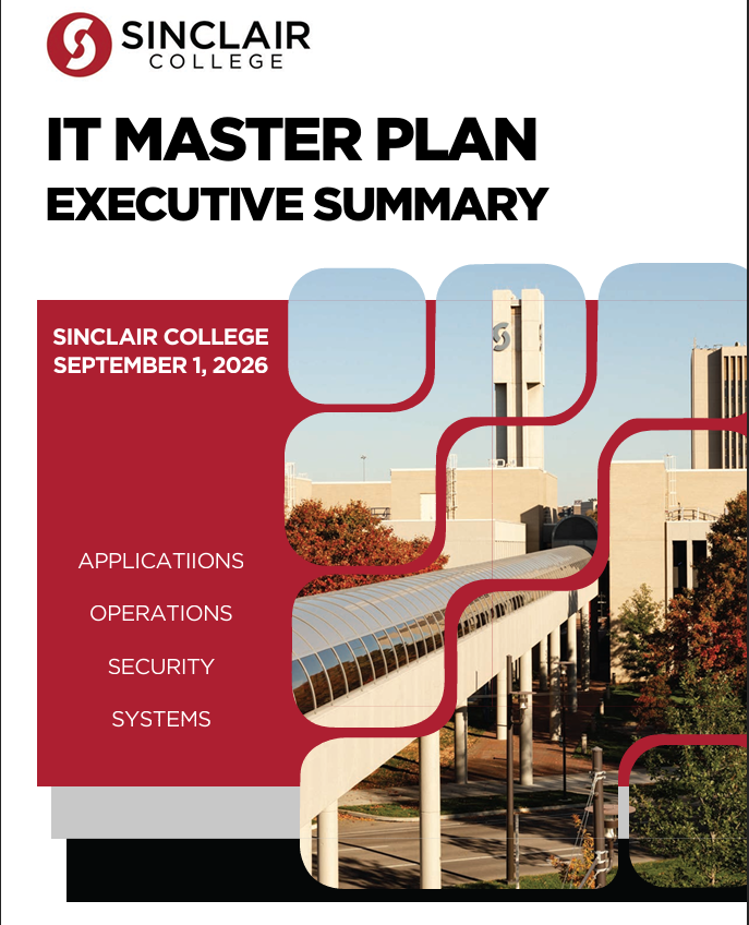 Cover of the Sinclair IT Master Plan